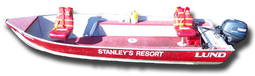 16 Ft. Lund Stalker - Yamaha 25hp
